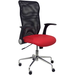 Comparateur de prix : Piqueras Y Crespo Minaya Chaise en simili cuir rouge