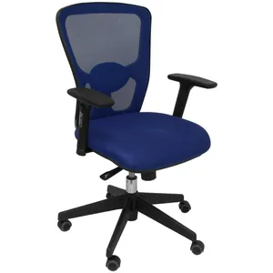 Piqueras Y Crespo Chaise Pozuelo Dossier En Maille Bleue Siège 3d Bleu pas cher