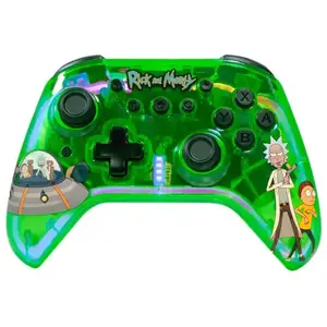 Manette sans fil QUO Blade Rick and Morty design ergonomique Switch PC pas cher