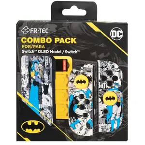 Just For Games Accessoire Switch - FR-TEC - Batman - Étui rigide - Poignées - Pack complet pas cher