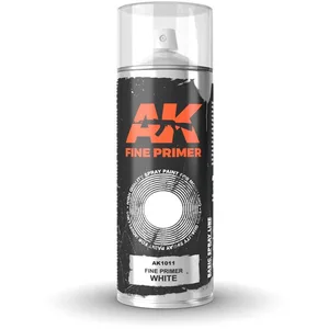 Ak Interactive Peintures Fine Primer White Spray