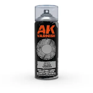 Peinture SPRAY VERNIS BRILLANT  - AK Interactive Bombe de peinture acrylique  - AK-AK1012 Vendu paramazon