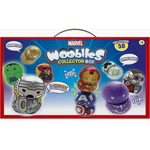 Comparateur de prix : Ko Boîte De Collectionneur Tm Toys Wooblies 4 S Wbm006 Figurine Marvel