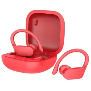 Écouteurs Daewoo DW2025 sans fil Bluetooth sport autonomie 20h rouges pas cher