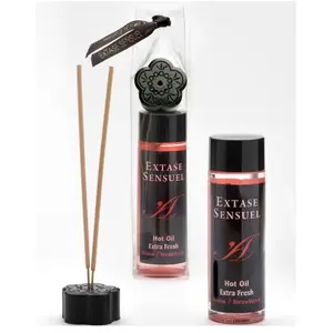 Comparateur de prix : Extase Huile de massage sensuelle Extra Fresh Strawberry 100ml