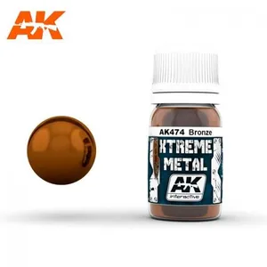 (AK00474) - AK Interactive Paints 30ml Extreme Metal - Bronze