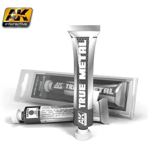 AK Interactive: True Metal - Dark Aluminium Tube (30gr)