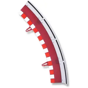 Scalextric Bord De Clôture Courbe Universel Standard R2 4 Unités pas cher