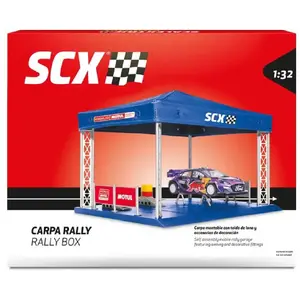 Comparateur de prix : SCALEXTRIC - Accessoires et Extensions de Circuits de Course Originaux à l'échelle 1:32 (Tente Box Rally)
