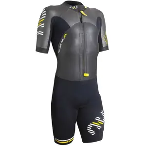Nu Swimrun Trisuit à Manches Courtes Alligator Sr M pas cher