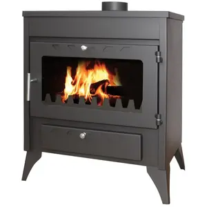 Comparateur de prix : GENERIQUE Eider Biomasa Poêle à bois - 13,2 kW - modèle CAPRI - jusqu'à 297 m³ - H.89 x l.68 x P.44 cm - Classe énergétique A
