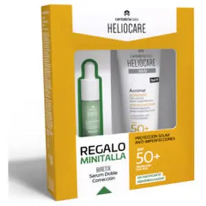 Heliocare 360° Acnimat Écran solaire SPF50+ Étui 2 pièces