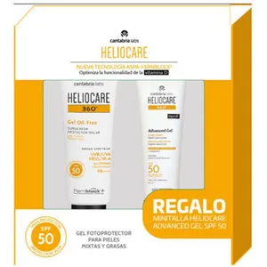 Cantabria Labs Heliocare 360º Gel Sans Huile SPF50 Etui 2 pcs