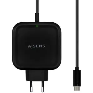 Comparateur de prix : Aisens ASCH-1PD65WL-BK Chargeur Mural 1x USB Type-C 65W Noir