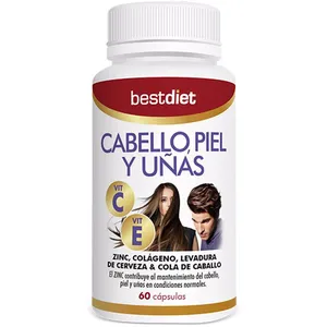Best Diet CABELLO, Piel Y Uñas 60 caps pas cher