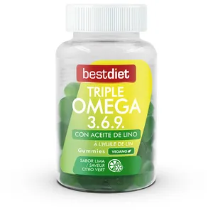 Best Diet Triple Oméga 3.6.9. gommes 60 u pas cher