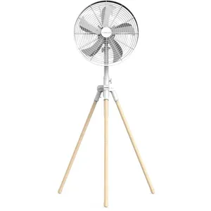 Newlux-Ventilateur sur pied Tripod W3050 avec 5 pales en métal Blanc