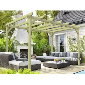 Comparateur de prix : Maderland - Pergola en bois massif Cambados ( ) - Gardeneas