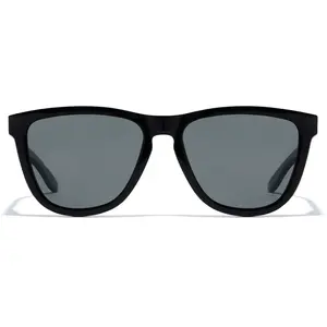 Lunettes Hawkers Core Raw noir mat avec verres polarisés noir foncé pas cher