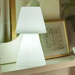 Comparateur de prix : NEWGARDEN New Garden JLE7051026 Lampe de Jardin, Polyéthylène, Blanc