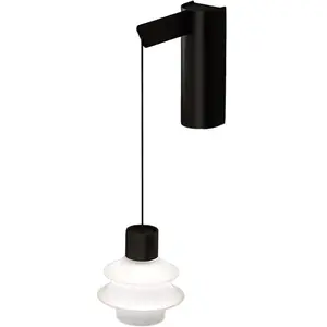 BOVER lampe murale DROP A/01 (Vetro smerigliato - Alluminio, ferro, ve...Vendu parmyareadesign