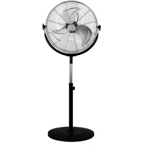 Comparateur de prix : Ventilateur industriel sur pied - PUR LINE - VENTY IND 120F - 120W - 3 vitesses - Argent