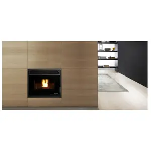 Ecoforest Ecoforest - Insert à granulés de bois 12kw noir 20730Vendu parabribat