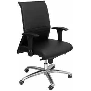 Comparateur de prix : Piqueras y Crespo Albacete Confidente Fauteuil en Similicuir Noir