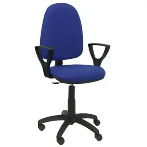 Piqueras y Crespo Ayna Bali Chaise de Bureau Accoudoirs Fixes Bleu pas cher
