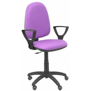 piqueras-y-crespo Modèle 04CPBALI82BGOLFRP Chaise de bureau ergonomique avec mécanisme de contact permanent, réglable en hauteur et roues de parquet pas cher
