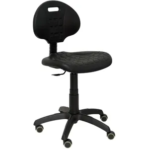 PIQUERAS Y CRESPO Siège de bureau ergonomique, pivotant et réglable en hauteur Siège et dossier en polyuréthane injecté haute résistance Couleur pas cher