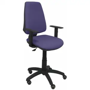 Piqueras y Crespo Elche CP Bali Chaise Bleu Clair Bras Réglables Roues Parquet pas cher