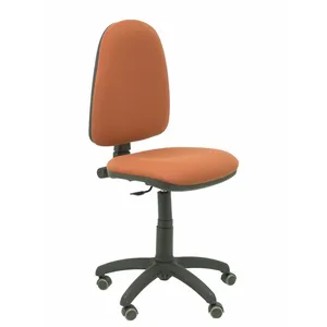 Piqueras y Crespo Ayna Bali Chaise de bureau à roulettes en parquet marron pas cher