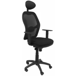 Comparateur de prix : Chaise De Bureau Jorquera Avec Appui-tÃªte - Noir - Piqueras Y Crespo