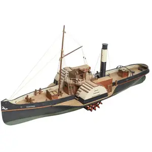 Disarmodel Maquette bateau en bois : Remorqueur à vapeur Vanguard Coloris Unique