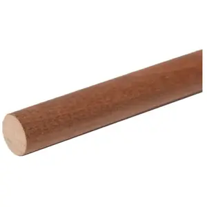 Comparateur de prix : Disarmodel Baguettes rondes en bois x 4 : Noyer Ø 5 x 1000 mm