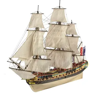 Comparateur de prix : Maquette Bateau En Bois : L'hermione La Fayette-Disarmodel