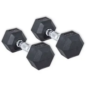 Comparateur de prix : Haltère hexagonale O'live Fitness Noir 6 kg MAG7757425