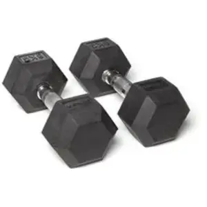 Haltéres hexagonaux O'Live (2 piéces) 2 kg pas cher