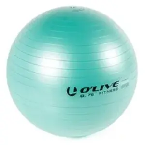 Olive Ballon d’entraînement O'live Fitness Vert 65 cm MAG7755792 pas cher