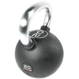 Olive Kettlebell Rubber 20kg pas cher