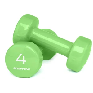 Bodytone Haltère Recouvert De Pvc Dv4 4kg 2 Unités pas cher