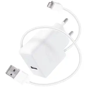 Dcu Tecnologic Chargeur Usb + Câble Lightning 1m 2.4a 5vVendu parpccomponentes