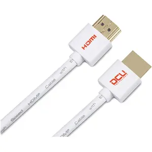 DCU Advance Tecnologic Câble Hdmi À Hdmi 1,5mts Ethernet Gold Slim L.oxig pas cher