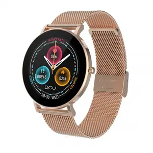 Comparateur de prix : DCU Smartwatch Boulevard Or Rose Smartwatch 1 3"