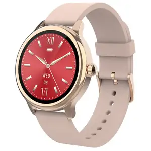 Comparateur de prix : DCU Tecnologic - Smartwatch Sophie - Montre intelligente femme Rose Go...