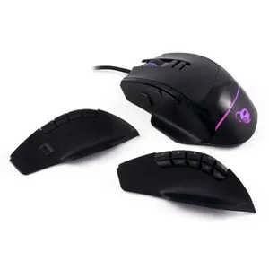 Comparateur de prix : Souris Gaming CoolBox DP PRO-SWAP Modulaire RGB - - - CoolBox
