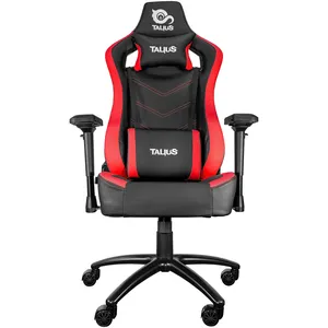Comparateur de prix : TALIUS, TECH 4 U TAL-Vulture Chaise Gaming, Simili Cuir Polyuréthane, Rouge, No aplicable