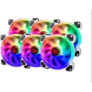 Comparateur de prix : talius tal kit06 wht argb cronos 6 trousse 120 mm ventilateur