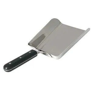Spatule - Forge Adour - SPATULE LARGE POM - Inox alimentaire - Ergonomique - Noir pas cher
